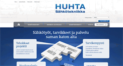 Desktop Screenshot of huhta.fi