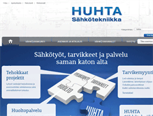 Tablet Screenshot of huhta.fi